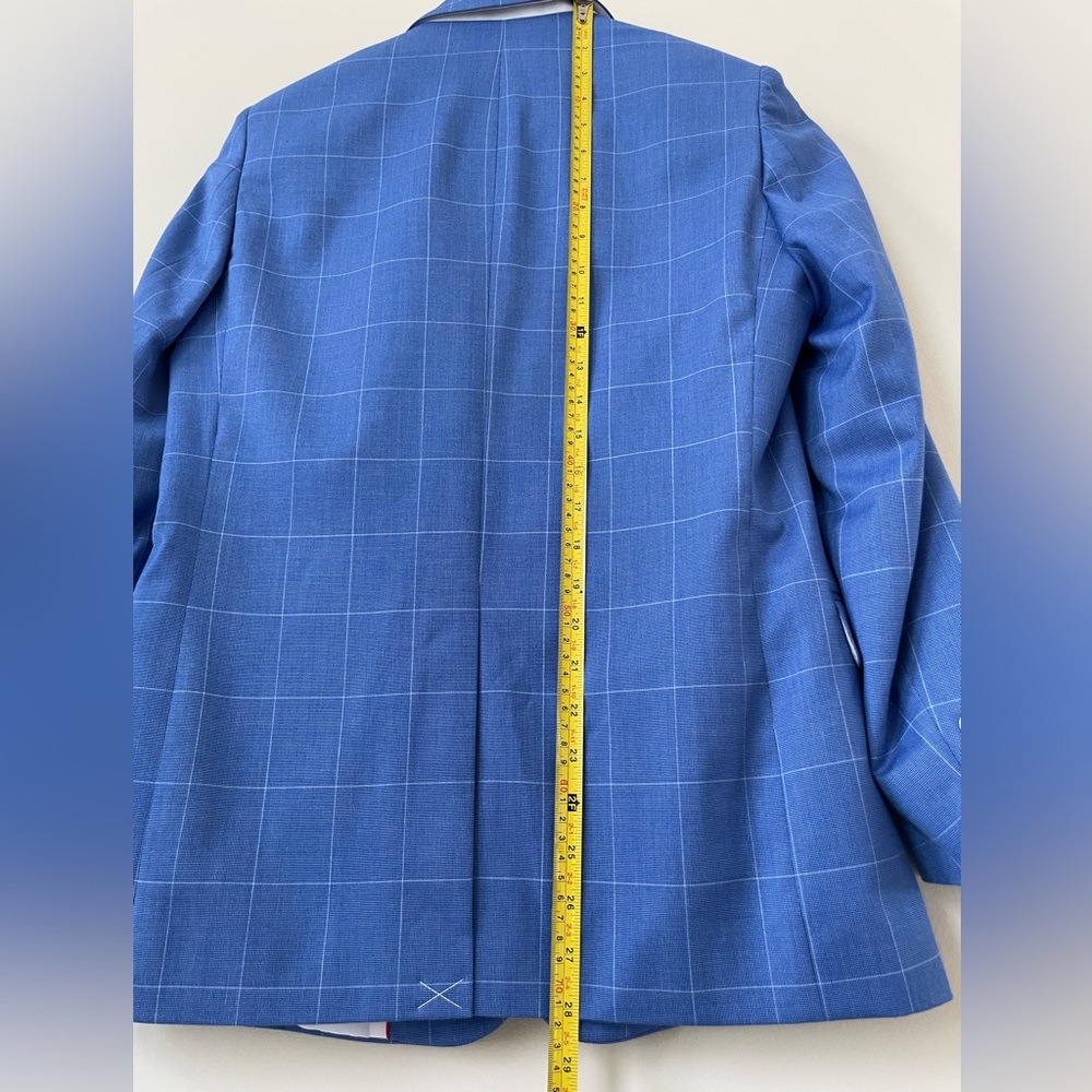 Tommy Hilfiger Boys 8-20 Windowpane Jacket - Picture 6 of 8